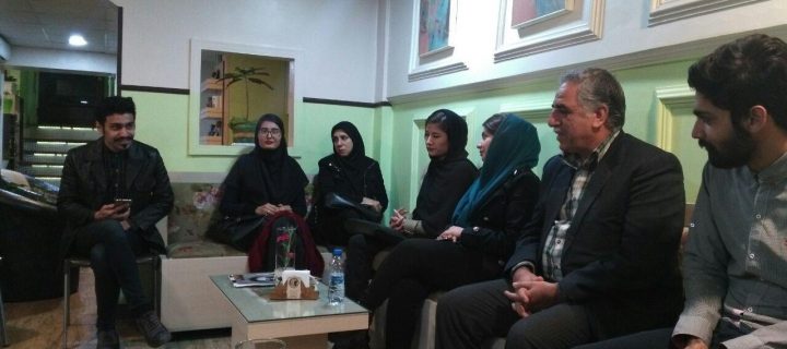 نشست ادبی با غلامعباس ساعی در مشهد